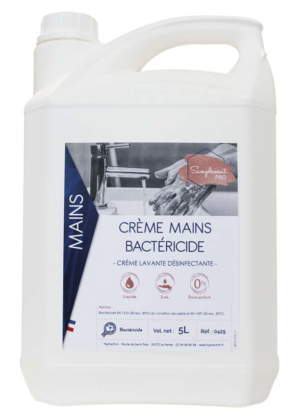 1026 - CREME MAINS BACTERICIDE - 5L