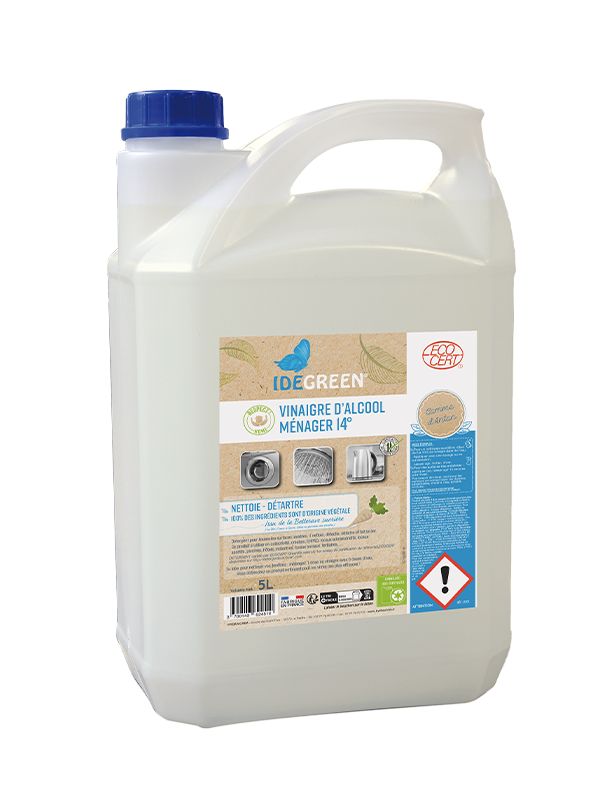 1116 - RESPECT HOME VINAIGRE MENAGER 14° ECODETERGENT ECOCERT 5L