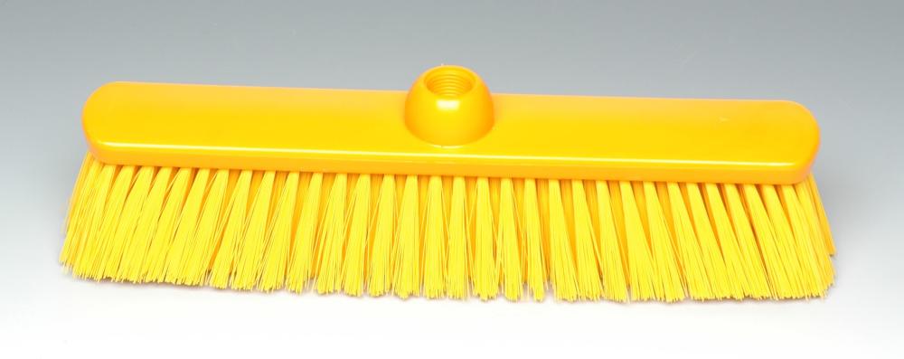 Balai polyester PBT mi-dur 38 cm JAUNE