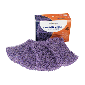 Tampon pourpre - Lot de 4