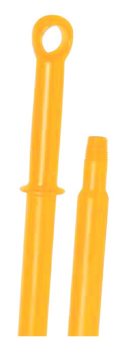 Manche ERGO monobloc résine de synthèse JAUNE