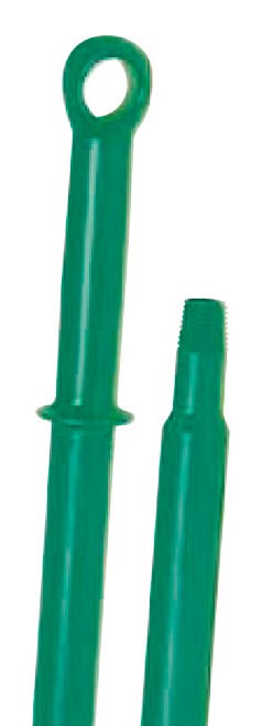 Manche ERGO monobloc résine de synthèse VERTE