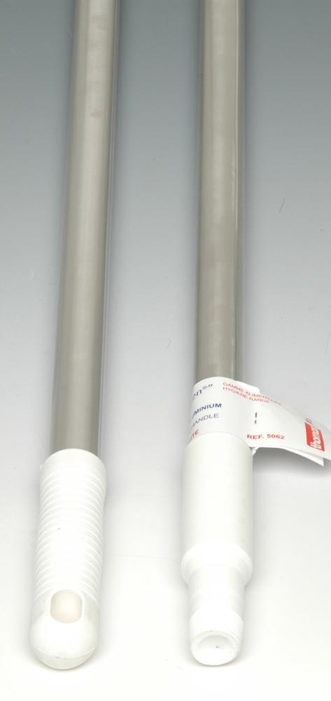 Manche aluminium BLANC