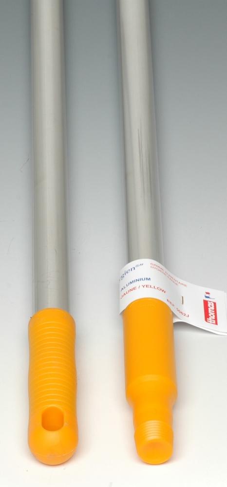 Manche aluminium JAUNE