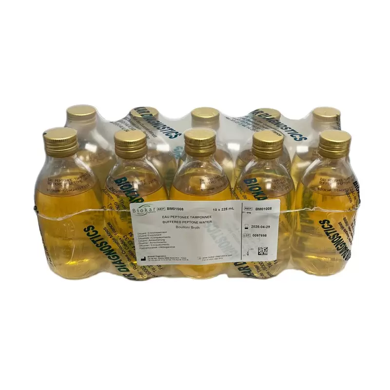 EAU PEPTONEE TAMPONNEE 10 X 225ML