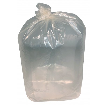 Sac à dechet 50L transparent BD 30μ - Ct. de 500 Sacs
