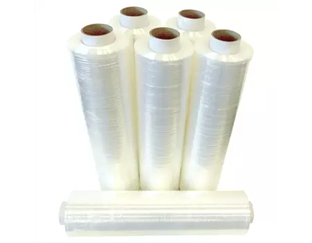 Film à palette TRANSPARENT 0.45x270 m 17µ - Carton de 6