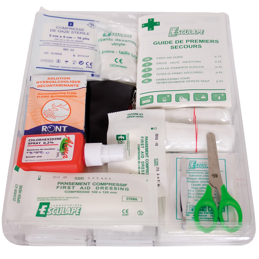 Recharge pour trousse à pharmacie 4/8  pers