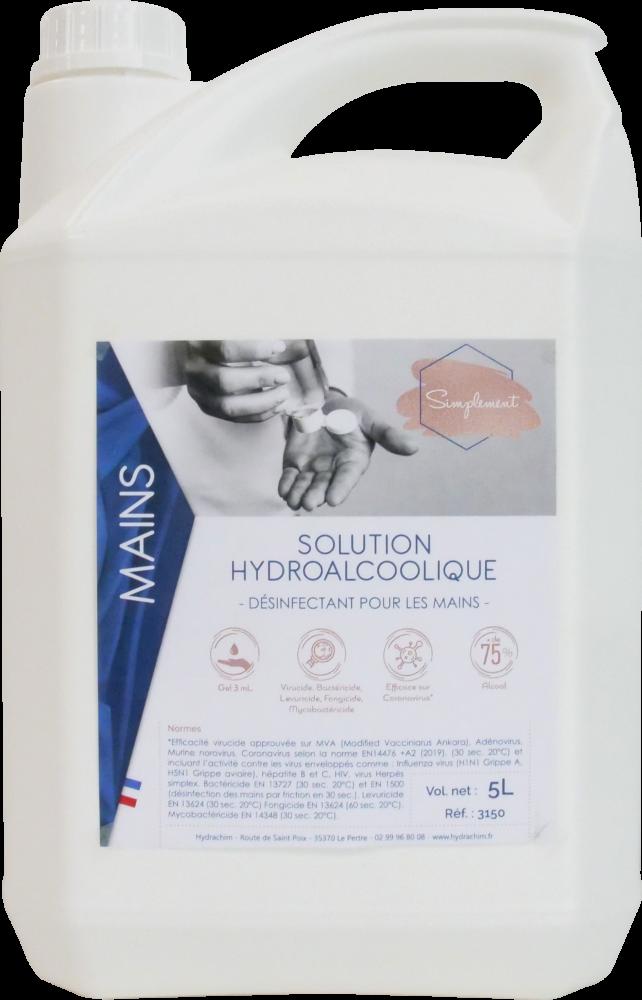 SOLUTION HYDROALCOOLIQUE  - PRO