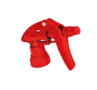 Tête de pulvérisateur de couleur rouge