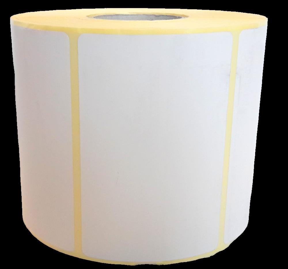 etiquette - 100x060 mm - TT blanc - mandrin 40 mm