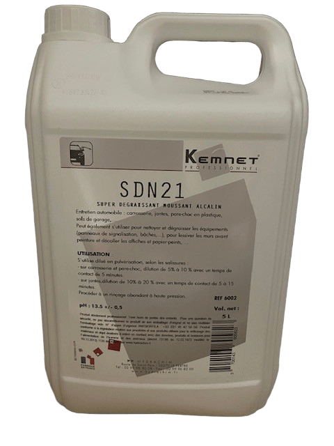KEMMET PROFESSIONNEL- SDN 21 EN 5L POUR RETIRER LES AUTOCOLANTS
