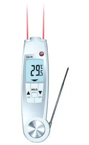 Thermomètre pliable infrarouge