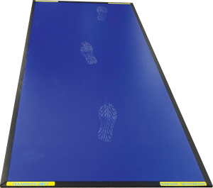 Tapis de décontamination DECONTASOL 1900x900 sur mésure, deux bordure en larg