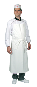 Tablier de plonge et préparation bactériostatique