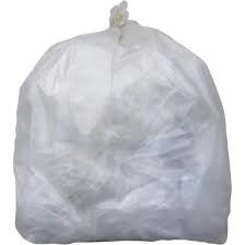 SACS A DECHETS TRANSPARENT 240 L 1000X1350 EN 24µ  CARTON DE 100